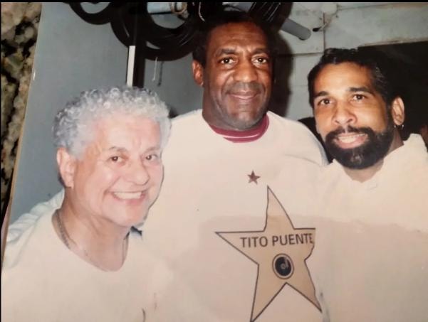 Jesse Ramírez con Tito Puente