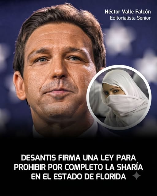 Desantis firma una ley para prohibir por completo la sharía en el estado de florida Desantis firma una ley para prohibir por completo la sharía en el estado de florida