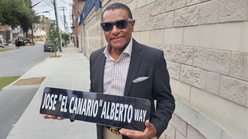 José Alberto ‘El Canario’ ya tiene una calle con su nombre en Nueva Jersey